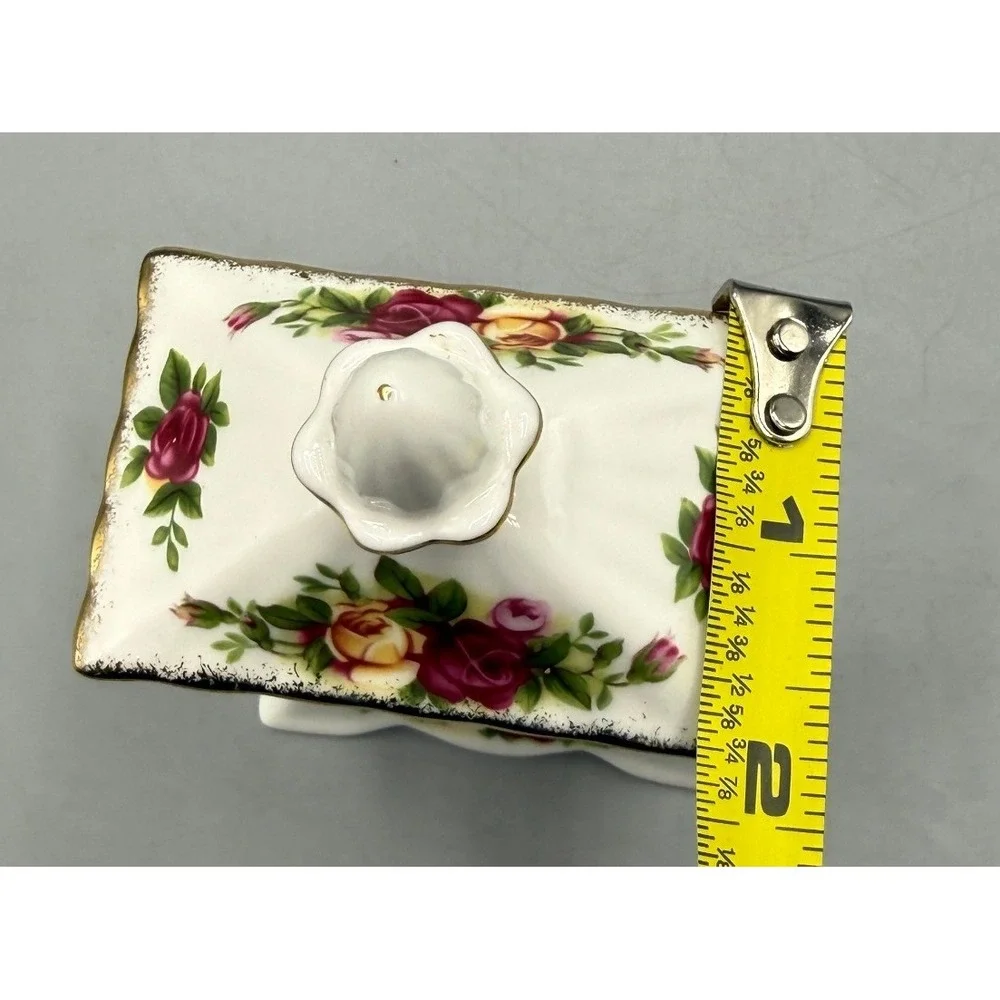 Royal Albert Old Country Roses Bone China Mini Carriage Clock *Doesn't Keep Time - Picture 6 of 15